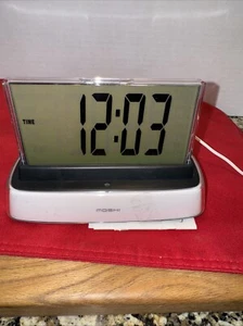 Moshi Int.Voice CMD. Response Alarm Clock ,PWD Cord, SleepSOUND BROOKSTONE - Picture 1 of 3