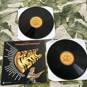 LOT 2 VINYL LP Album Heavy Metal Sabbath Zepplin Yes Grtf Dead Jimi Doors Eagles - Picture 1 of 7