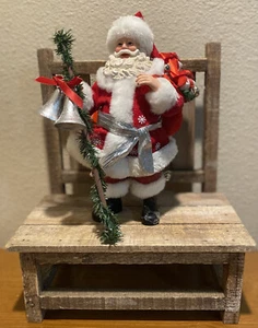 Department 56 Sweet Dreams Silver Bells Santa Claus Figurine, Christmas Decor - Picture 1 of 24