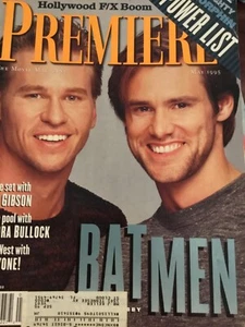 Premiere Magazin. Mai 1995 . VAL KILMER . Jim Carrey. Batman - Bild 1 von 1