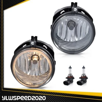 Fir For 08-10 Dodge Grand Caravan 05-08 Challenger Avenger Bumper Fog Light Pair - Image 1 of 4