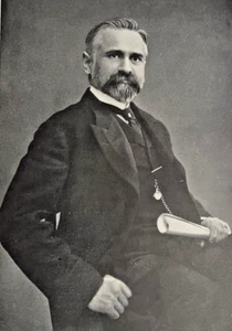 1906 Vintage Magazine Illustration Conductor Frank Damrosch - Picture 1 of 2