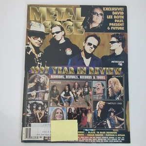 Metal Edge March 1998 Motley Crue Ozzy Osbourne Korn, Metallica Pantera Posters - Picture 1 of 11