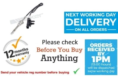 Sensore temperatura gas di scarico per VOLVO V60 I (155) D4 D5 D6 AWD ibrido AWD - nuovissimo - Immagine 1 di 4