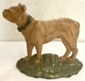Antique Cast Iron Doorstop BULLDOG Bradley & Hubbard 7924-N - Picture 1 of 7