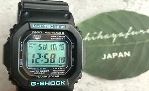 Casio G-Shock GW-M5610BA-1JF BLACKxBLUE Series Tough Solar Fast Shipping - Picture 1 of 16