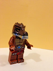 Lego loc004 Crug - Minifigure - Legends of Chima - dual head/silver jaw - Picture 1 of 7