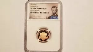 2019 S NGC PR70 Red Ultra Cameo Lincoln Cent First Release (E97) - Picture 1 of 6