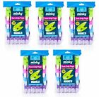 5 X Minky Sure Grip Pegs 24 Colourful Strong Weatherproof Plastic Clothes Peg