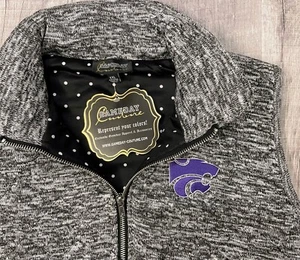 Gilet donna Kansas State Wildcats taglia XXL Gameday nuovo con etichetta - Foto 1 di 10