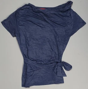 VIVIENNE WESTWOOD Red Label Blouse Top Size Small Blue - Picture 1 of 6
