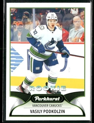 2021-22 Parkhurst Vasily Podkolzin RC #299 Vancouver Canucks - Image 1 of 2