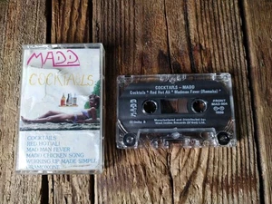 MADD - Cocktails Cassette RARE MAD004 AUTOGRAPHED - Picture 1 of 9