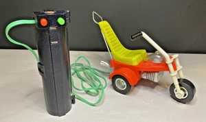 Vintage 1970's Sears Remote Control Wheelie Chopper Big Toy Box Works (Video) - Picture 1 of 12