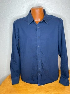Men's UnTUCKIT L/S Button Front Shirt Extra Large Tall XLT Slim Fit Wrinkle Free - Picture 1 of 5