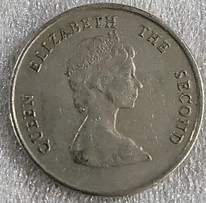 1995 East Caribbean States 25 Cents Coin *D150 - Picture 1 of 3