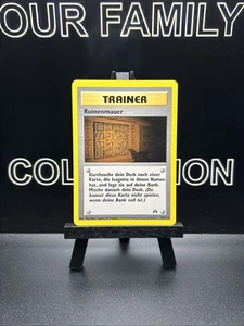 Ruin Wall 74/75 Neo Discovery Pokemon Card Regular WOTC GERMAN LP - Picture 1 of 6