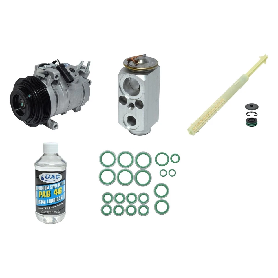 For Jeep Grand Cherokee 2011-2013 UAC KT6188 A/C Compressor Kit Foto 1 de 4