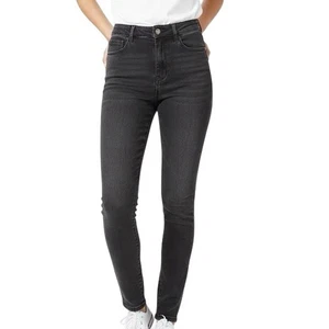 Pantalones de mezclilla para mujer Forever 21 talla 27 tiro alto pre-amados boho chic Y2k ropa de calle años 90  - Imagen 1 de 11