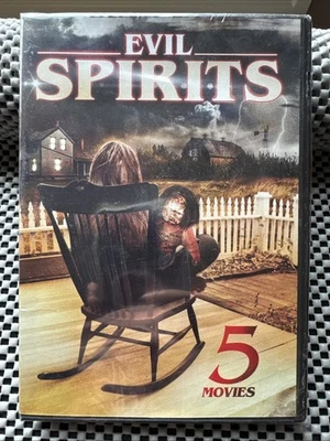 Evil Spirits : 5 Movies (DVD) The Devil's Partner - Cruel Will - 19 Doors NEW - Image 1 of 2