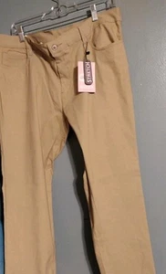 galaxy stretch uniform pants khaki, J18 - Picture 1 of 5