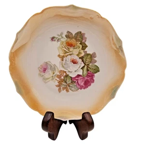 Placa de gabinete decorativa estilo victoriano bávaro vintage multicolor rosa brillo - Imagen 1 de 17