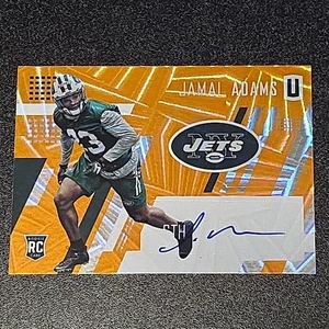 2017 Panini Unparalleled Jamal Adams Wedges Orange /49 RC Auto - Picture 1 of 12