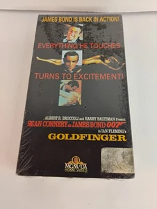 Goldfinger (VHS, 1994) Factory Sealed 007 Connery  - Imagen 1 de 5