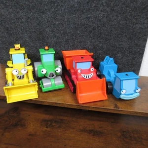 Bob The Builder 2001 Talking Construction Vehicles Vintage Hasbro Toys Trucks - Picture 1 of 15