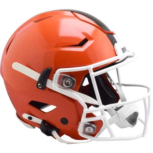 Casco de fútbol americano Cleveland Browns Riddell SpeedFlex tamaño completo auténtico - Imagen 1 de 4