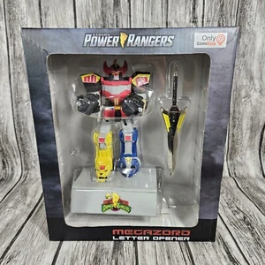 Power Rangers Megazord Letter Opener Statue Stand Figure Gamestop Mighty Morphin - Picture 1 of 8
