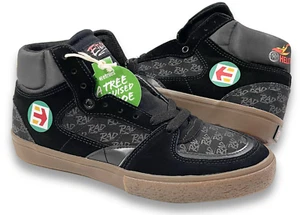 Etnies Screw Vulc Mid X Rad Skate Shoes - NEW Mens 9 Black / Multi - #42202-WL