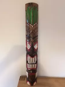MASCARILLA MADERA TIKI 1M 100CM - Imagen 1 de 6