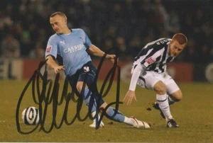 COVENTRY: SAMMY CLINGAN SIGNED 6x4 ACTION PHOTO+COA - Picture 1 of 1