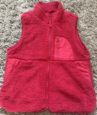 Chaleco polar Sherpa de peluche con cremallera completa Maurice’s nuevo con etiquetas, mediano Foto 1 de 4