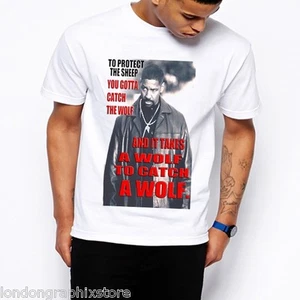 hip hop, maglietta Training Day, g man, rap, shaft, rick james, Bronx, Denzel, nuova - Foto 1 di 2