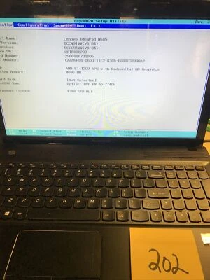 Lenovo IdeaPad N585 Laptop (No HDD, 4Gb Ram, AMD E1-1200 1.40 GHz) - Image 1 of 4