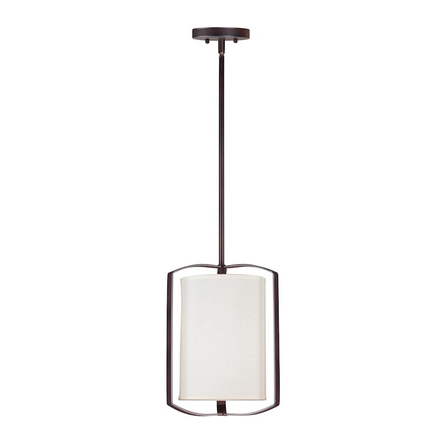 Forte Lighting 1-Light Mini Pendant, Antique Bronze - 2659-01-32 - Image 1 of 1