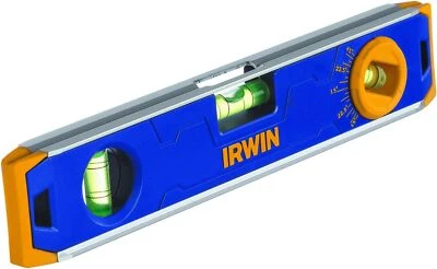 Irwin 150 Magnetic Torpedo Level, 9-Inch, V-Groove Edge, Locking Dial (1794155) - Image 1 of 4