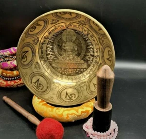 12" Special handcrafted Singing bowl, healing bowl- meditation, sound therapy - Picture 1 of 10