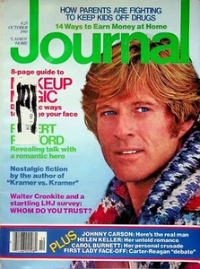 Ladies' Home Journal Magazine Robert Redford Johnny Carson October 1980 080422R - Picture 1 of 1