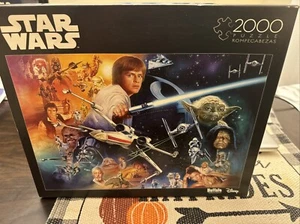 STAR WARS DIE MACHT IST STARK 2000 TEILE PUZZLE BUFFALO GAMES & PUZZLES DISNEY - Bild 1 von 2