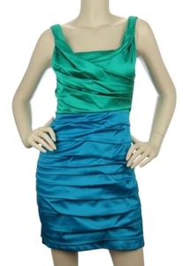 Vestido para mujer talla 4 fruncido sin mangas cuello en V Express - Imagen 1 de 11
