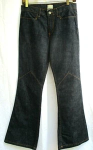 VTG HIPPIE..HIGH WAISTED..BELL BOTTOM..DENIM JEANS..USA..NEW OLD STOCK..sz 5/6 - Picture 1 of 5