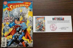 The Adventures of Superman (1987) #607 SIGNED by Mark Morales with Notarized WOS - Picture 1 of 5