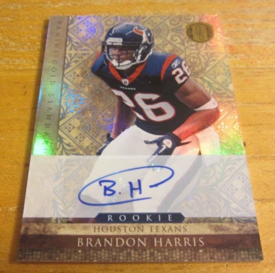 Brandon Harris 2011 Panini Gold Standard Autographs Silver #162 #'d 096/499 NFL - Image 1 of 2