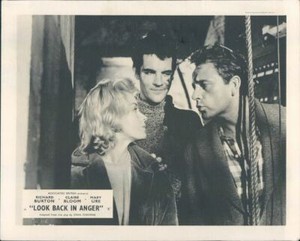 LOOK BACK IN ANGER RICHARD BURTON MARY URE GARY RAYMOND ORIGINAL LOBBY CARD