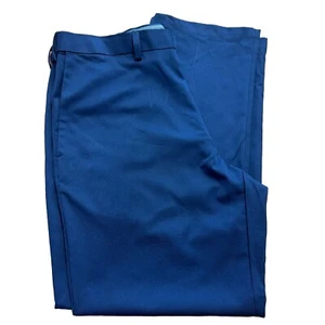 Pantalón Haggar Para Hombre Cool Right Performance Flex Ajuste Clásico 38 x 32 Azul Marino - Imagen 1 de 5
