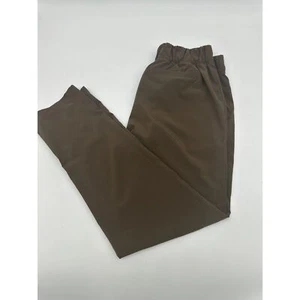 Pantalones para mujer Calia Active Wear talla S cintura elástica y bolsillos marrón  - Imagen 1 de 9