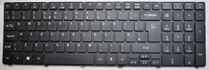 Acer Aspire 5740 5741 5742 7735 5252 5349 Black Keyboard UK 1X key only (KB12) - Picture 1 of 4